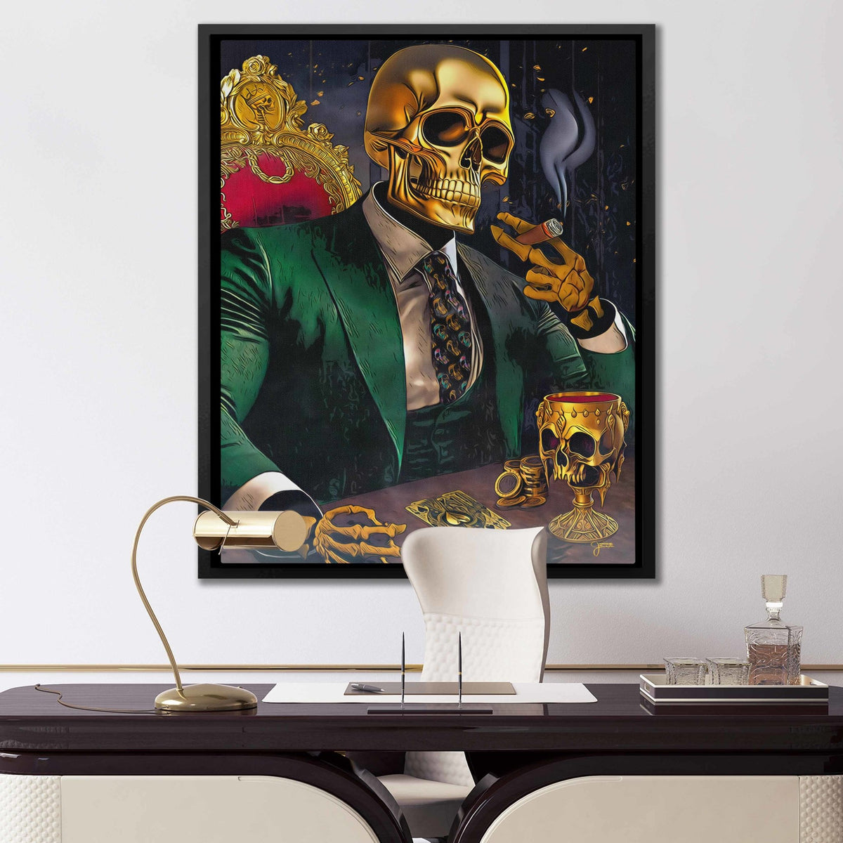 The Risk Taker - Thedopeart Canvas