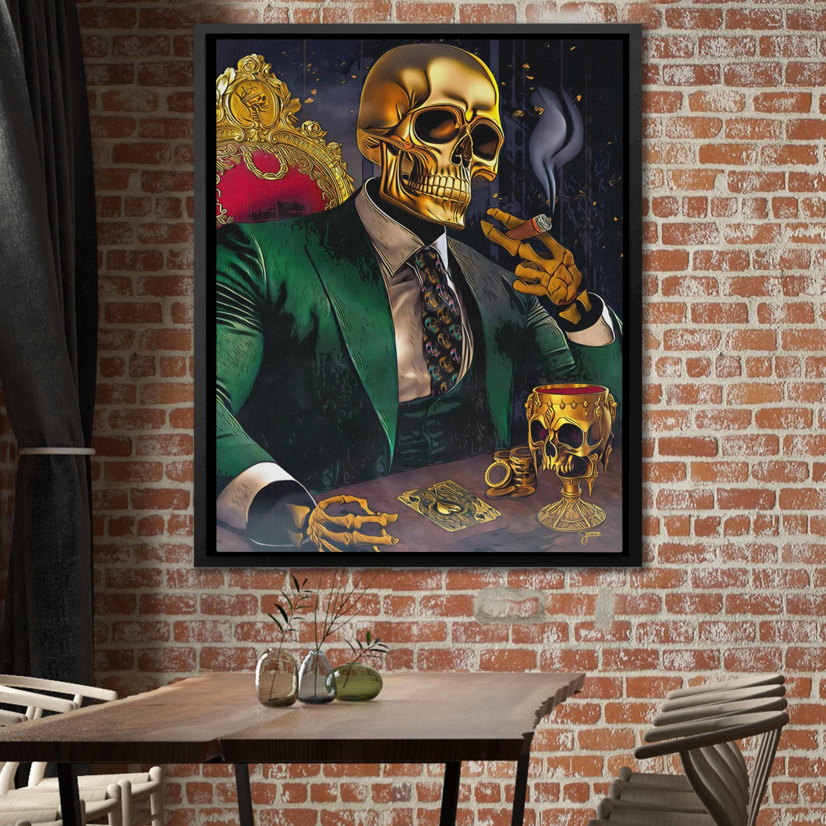 The Risk Taker - Thedopeart Canvas