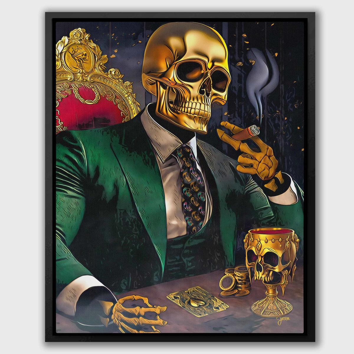 The Risk Taker - Thedopeart Canvas