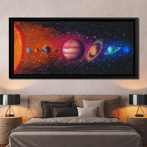 The Solar System - Thedopeart Canvas