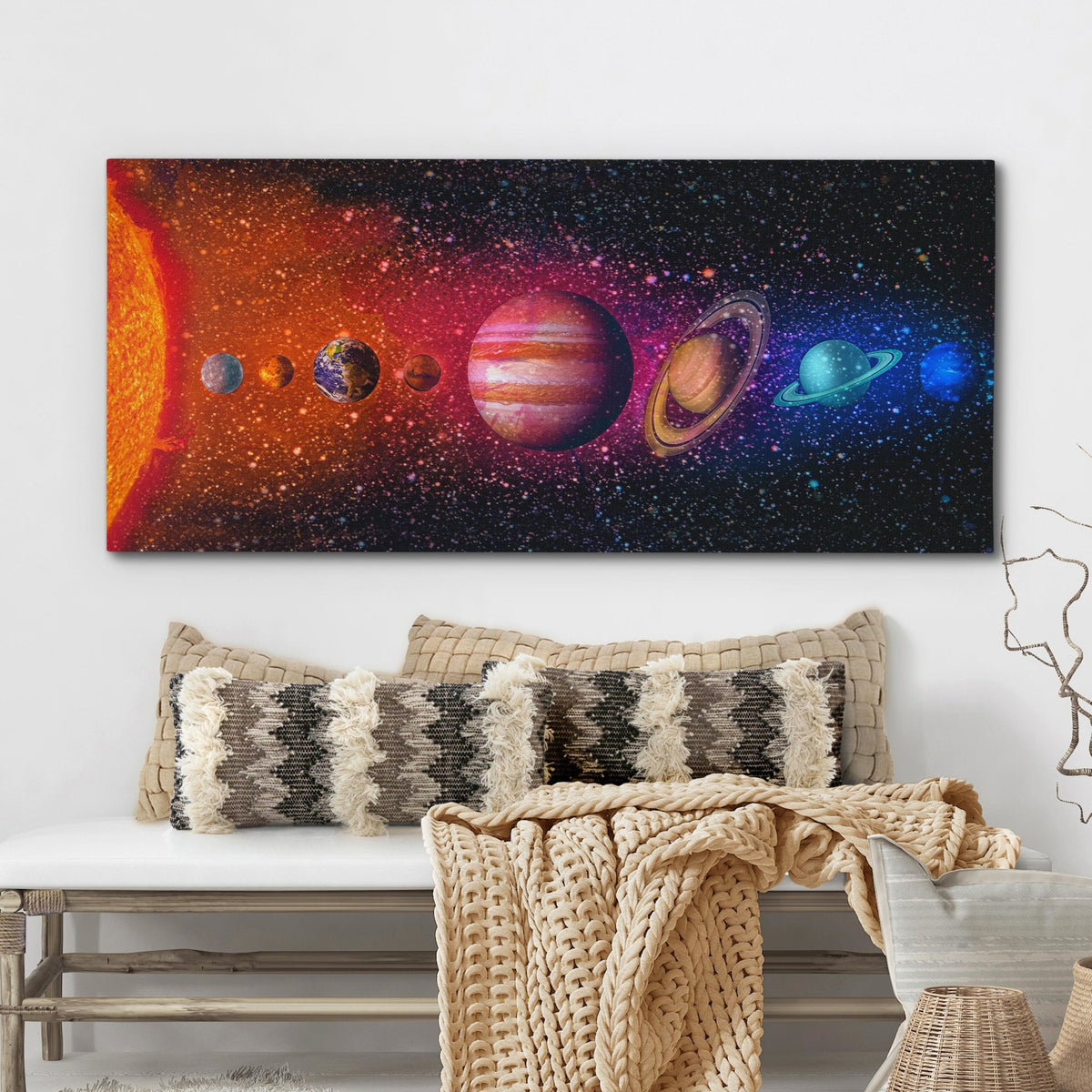 The Solar System - Thedopeart Canvas