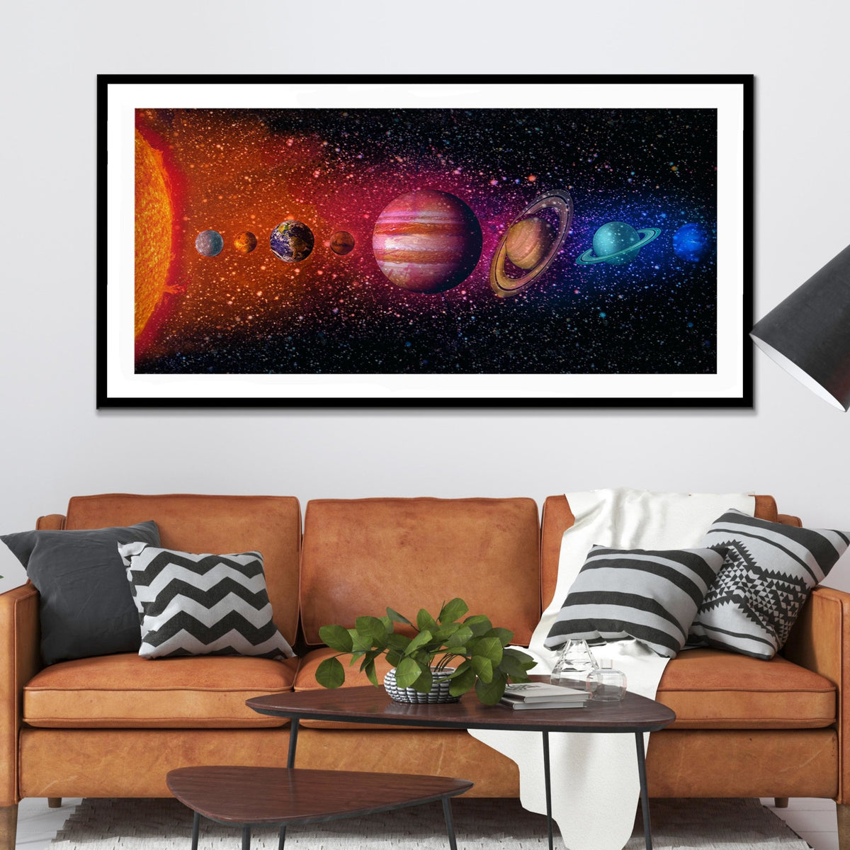 The Solar System Semi-gloss Print - Thedopeart Prints