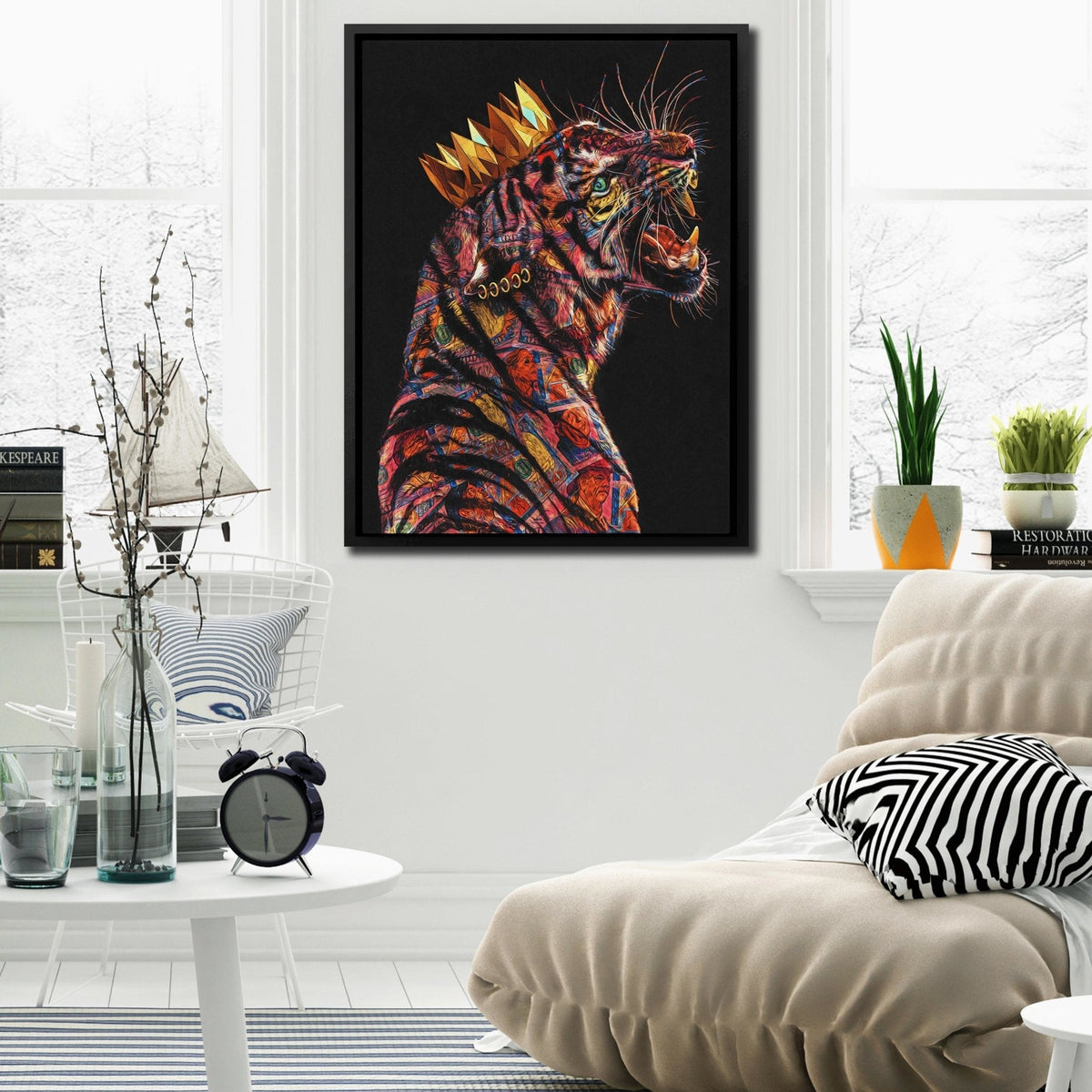 Tiger King - Thedopeart Canvas