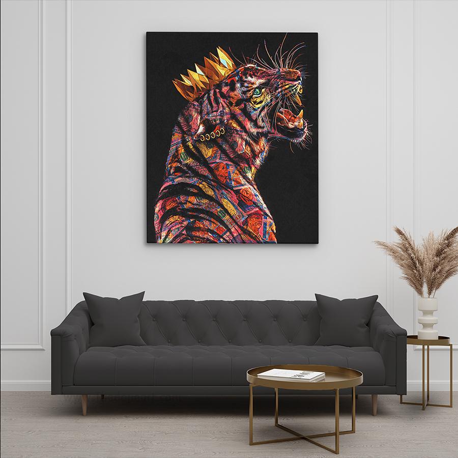 Tiger King - Thedopeart Canvas