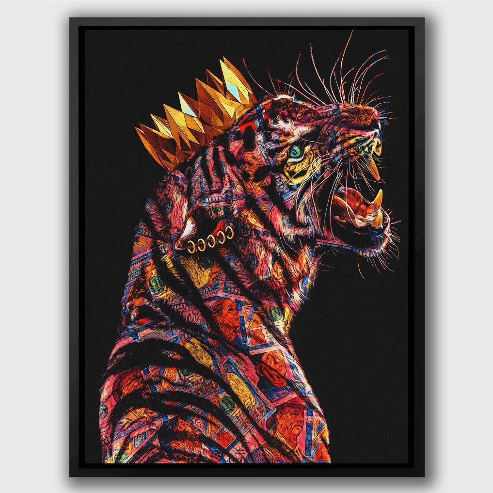 Tiger King - Thedopeart Canvas