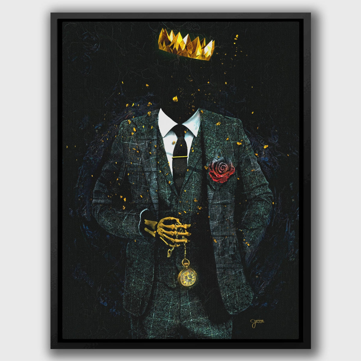 Time is King - Thedopeart Canvas
