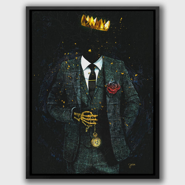 Time is King - Thedopeart Canvas