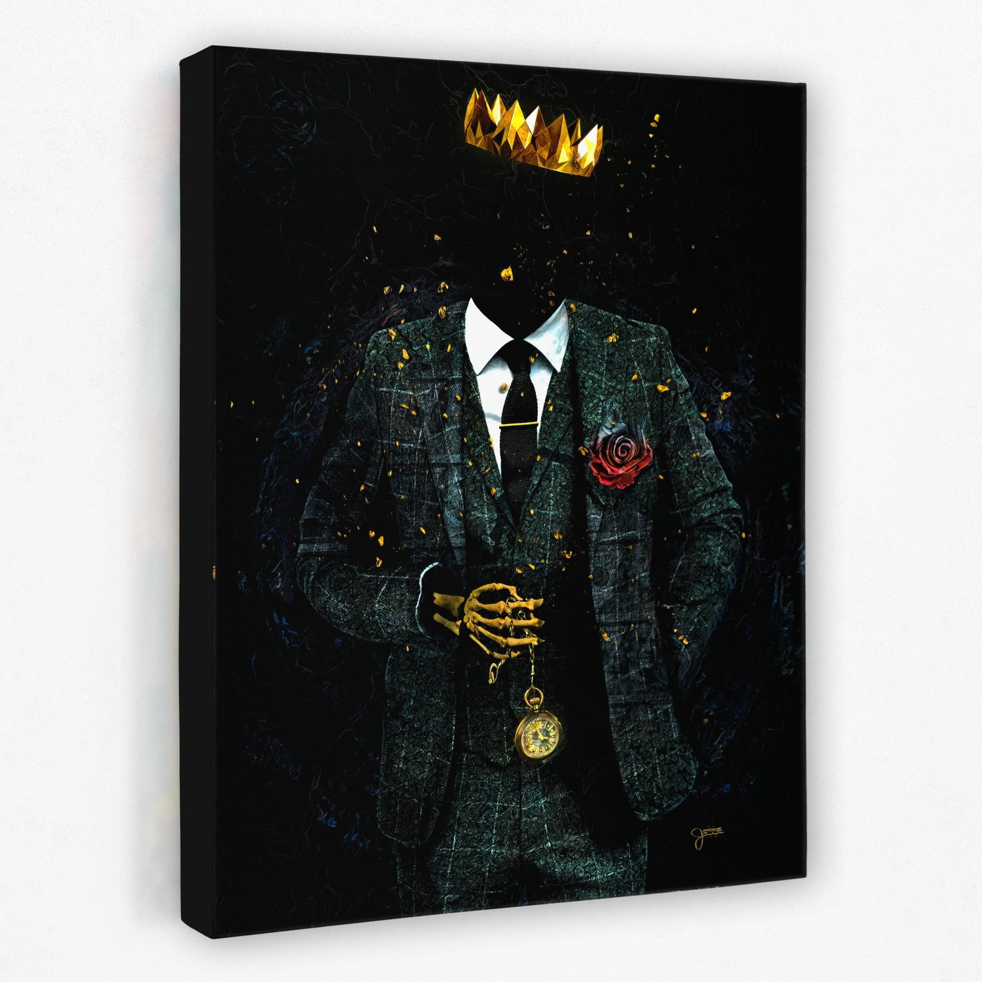 Time is King - Thedopeart Canvas