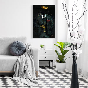 Time is King Acrylic Print - Thedopeart Acrylic