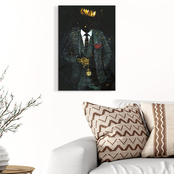 Time is King Acrylic Print - Thedopeart Acrylic
