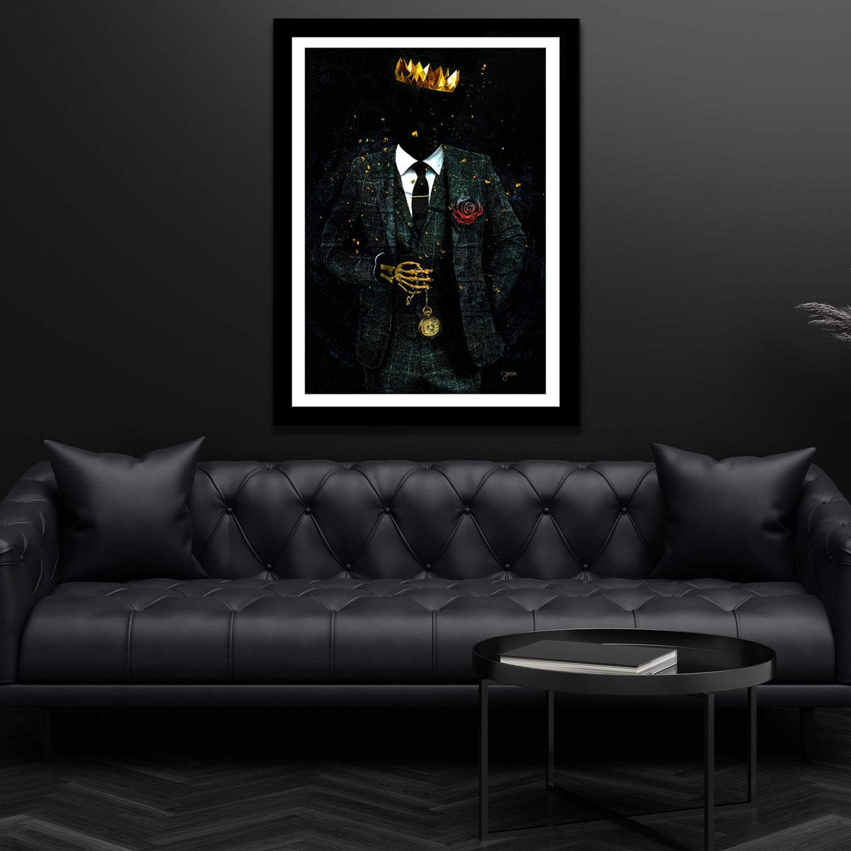 Time is King Semi-gloss Print - Thedopeart Prints