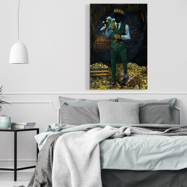Time Is Money Acrylic Print - Thedopeart Acrylic