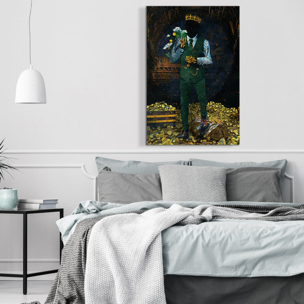 Time Is Money Acrylic Print - Thedopeart Acrylic