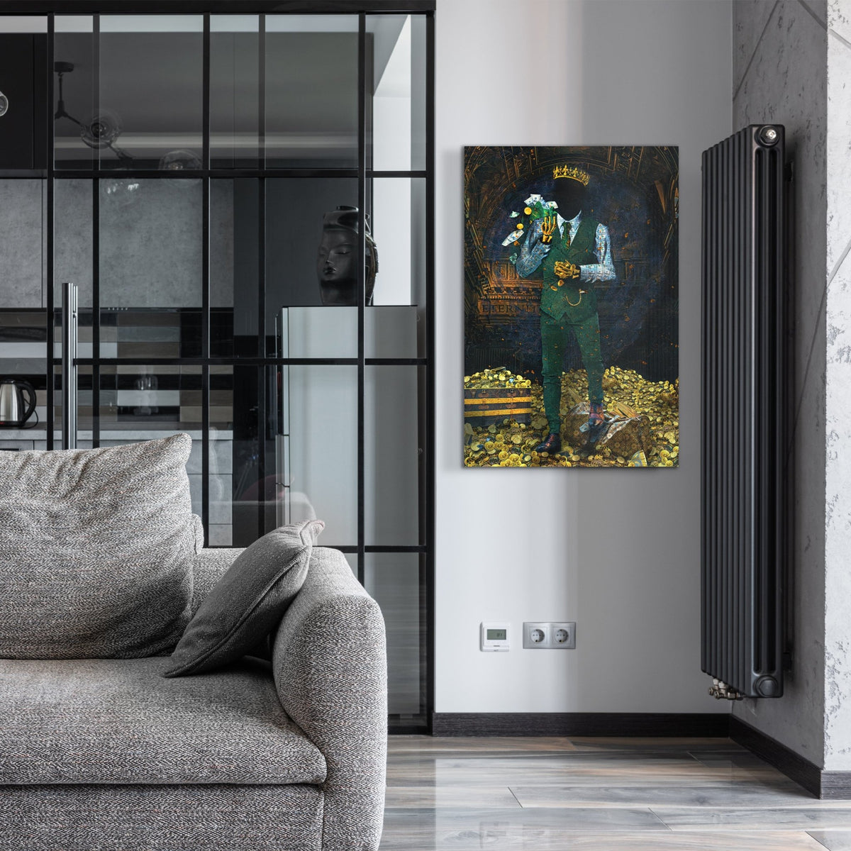 Time Is Money Acrylic Print - Thedopeart Acrylic