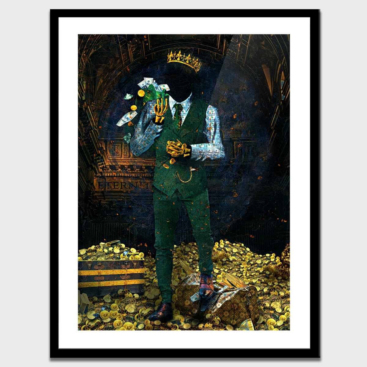 Time is Money Semi-gloss Print - Thedopeart Prints