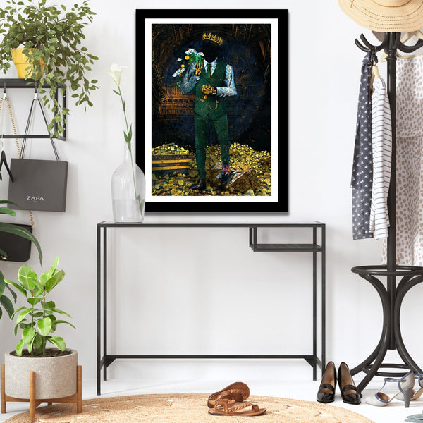 Time is Money Semi-gloss Print - Thedopeart Prints