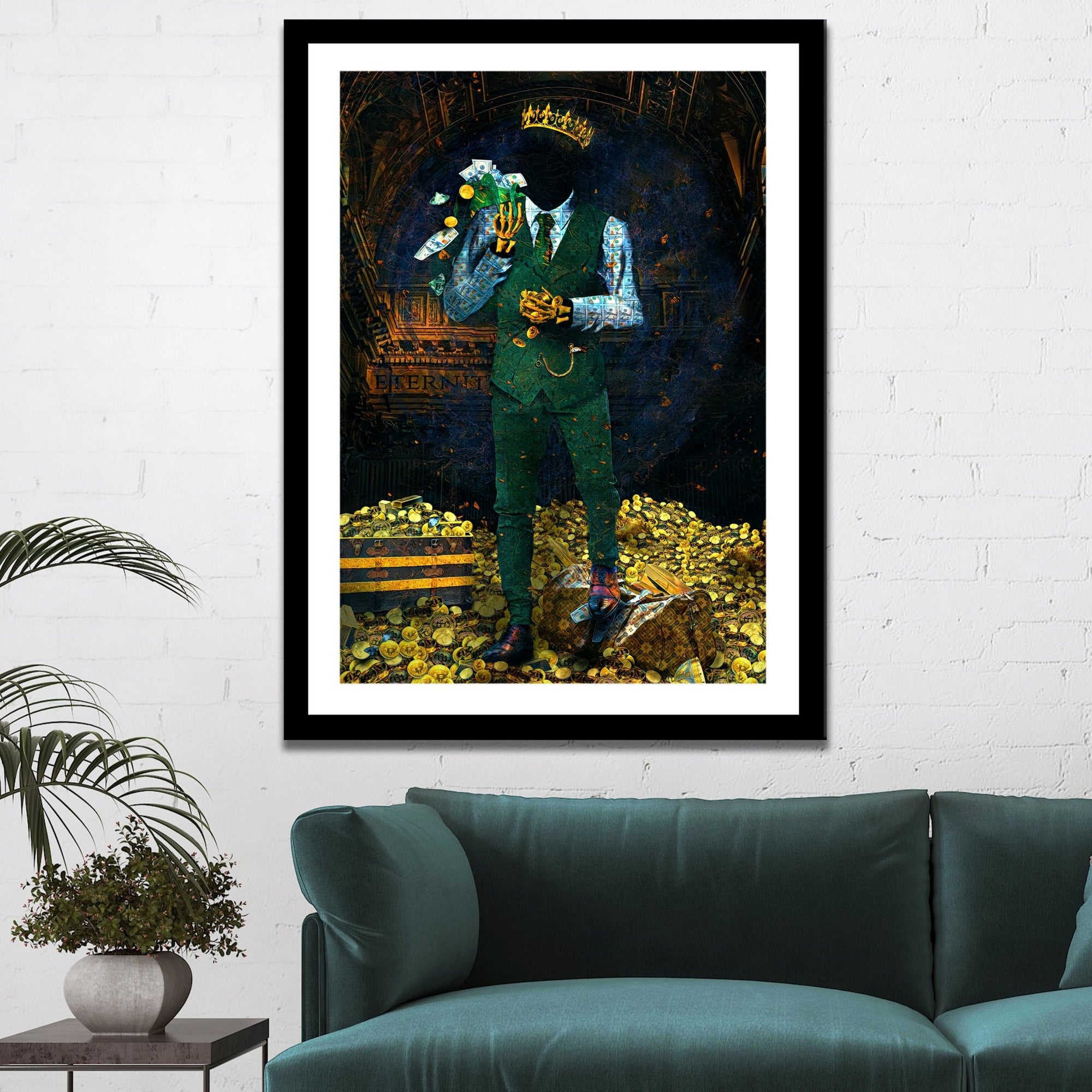 Time is Money Semi-gloss Print - Thedopeart Prints
