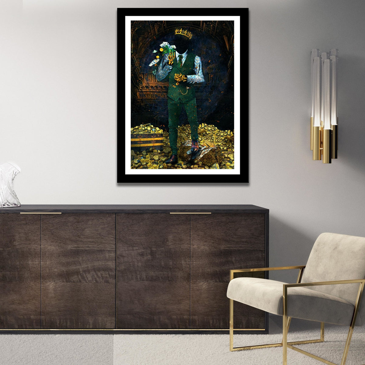 Time is Money Semi-gloss Print - Thedopeart Prints