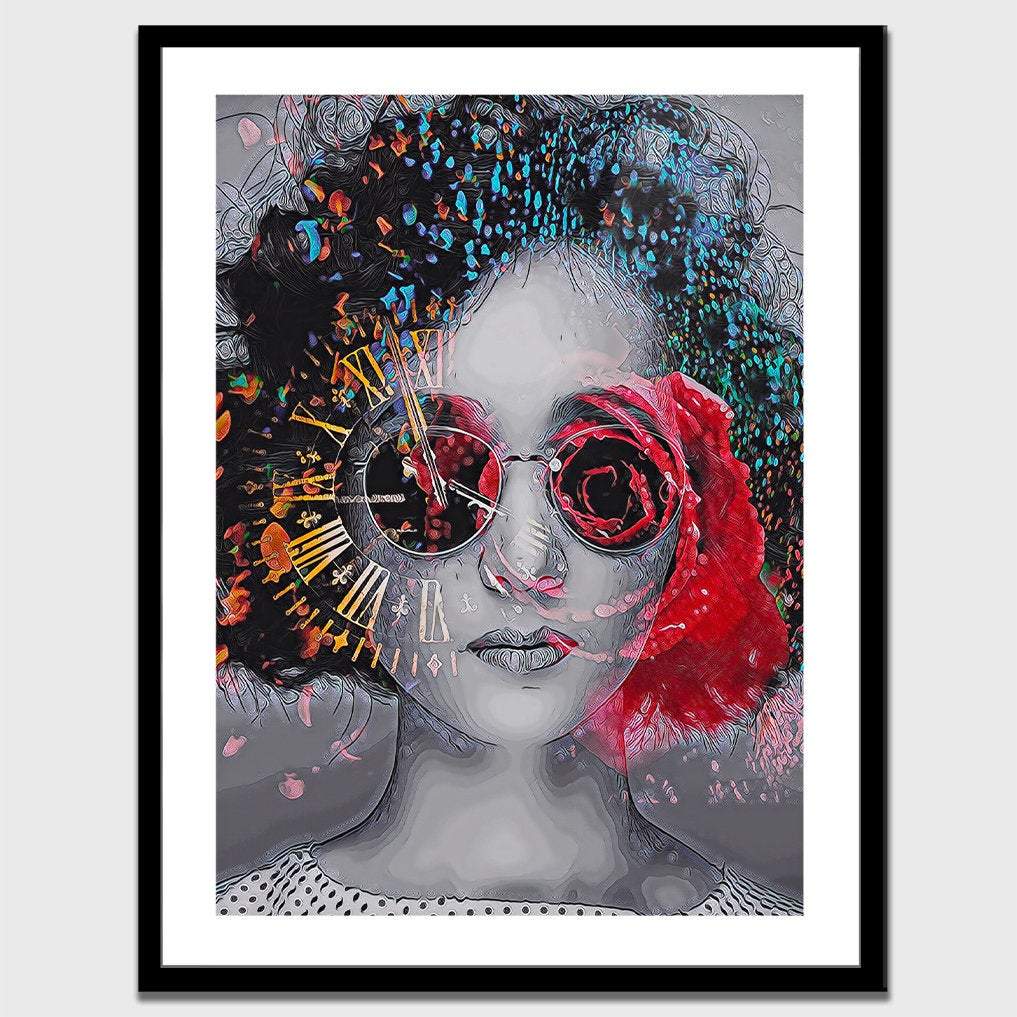 Timescape Semi-gloss Print - Thedopeart Prints