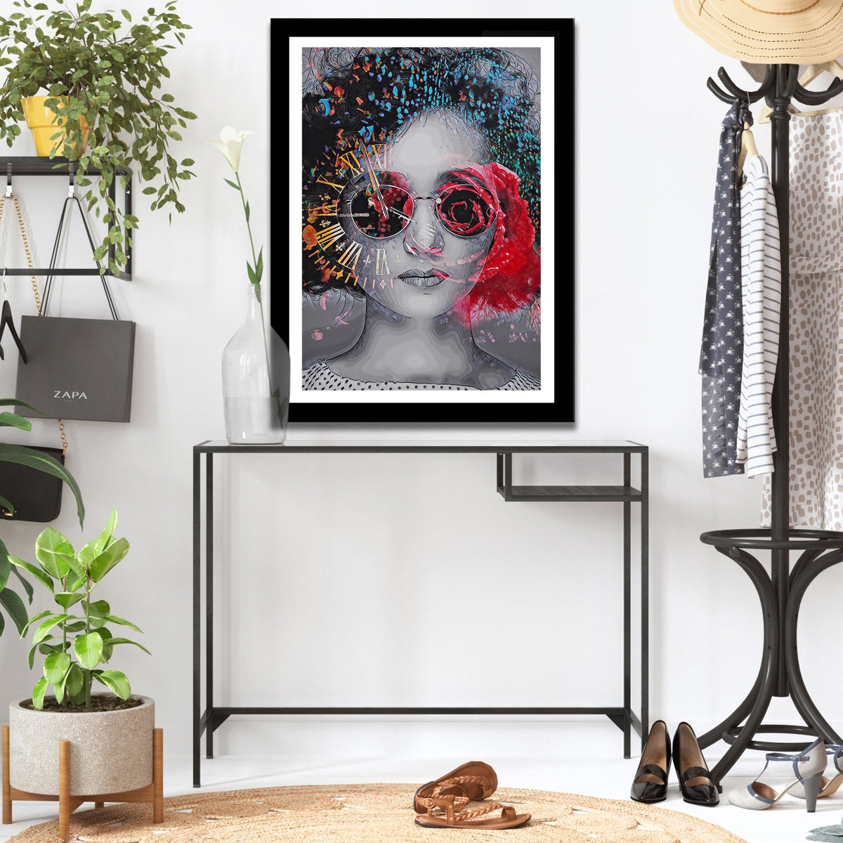 Timescape Semi-gloss Print - Thedopeart Prints