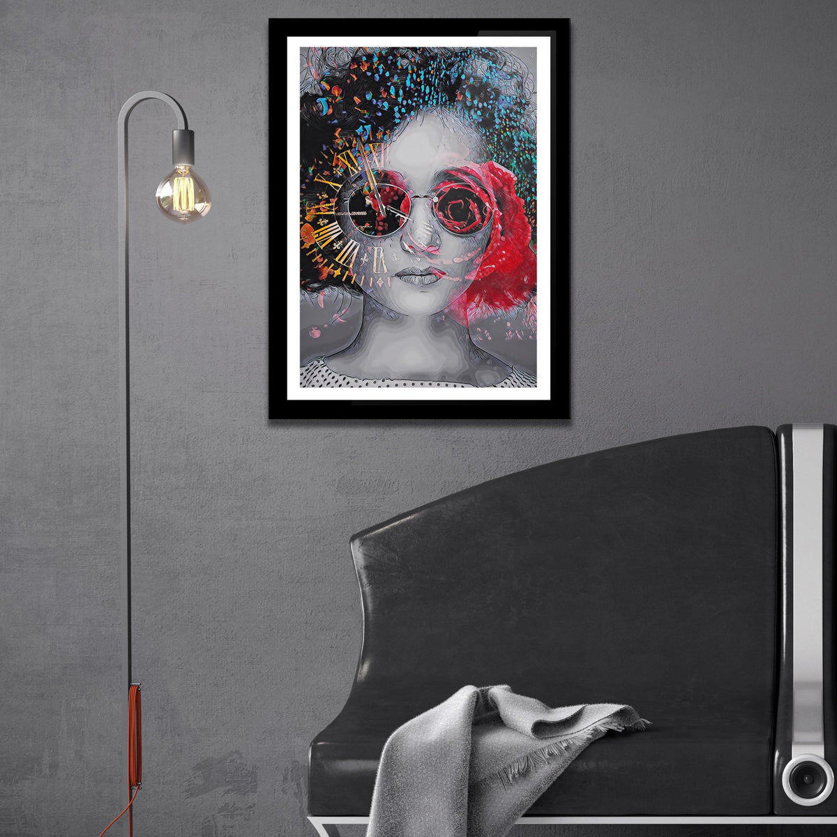 Timescape Semi-gloss Print - Thedopeart Prints