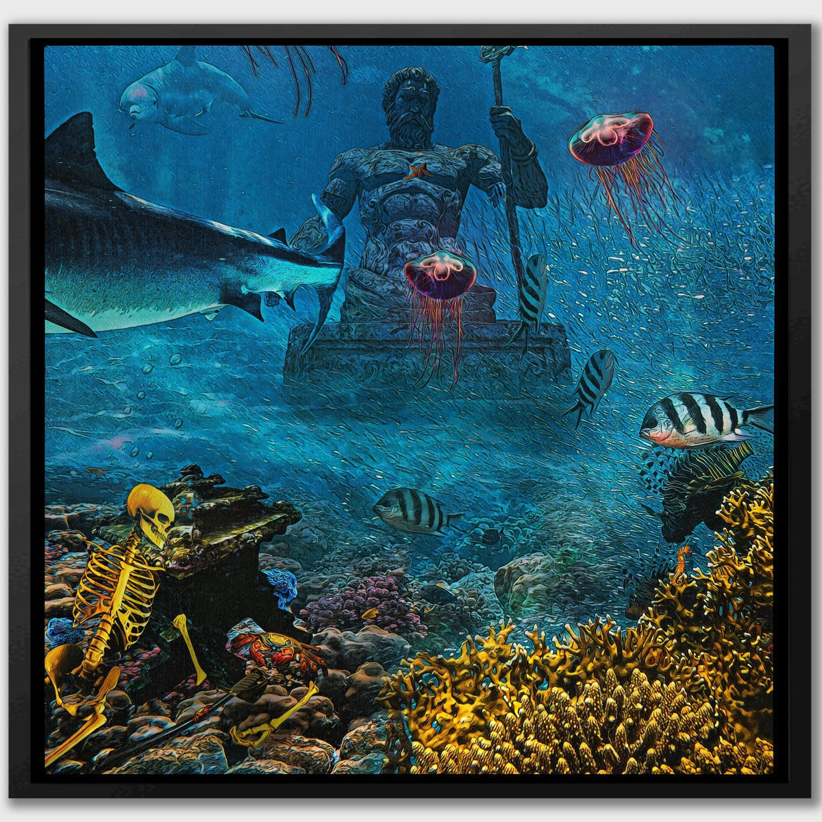 Sunken Treasure 3 Piece Set [C1-C3] - Thedopeart Canvas