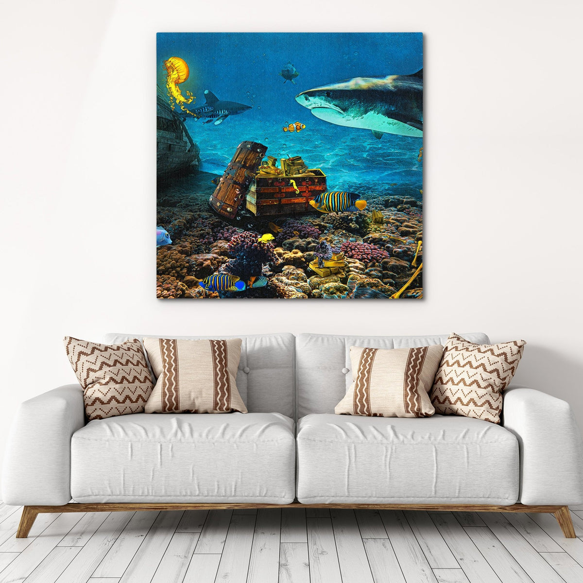 Sunken Treasure 3 Piece Set [C1-C3] - Thedopeart Canvas