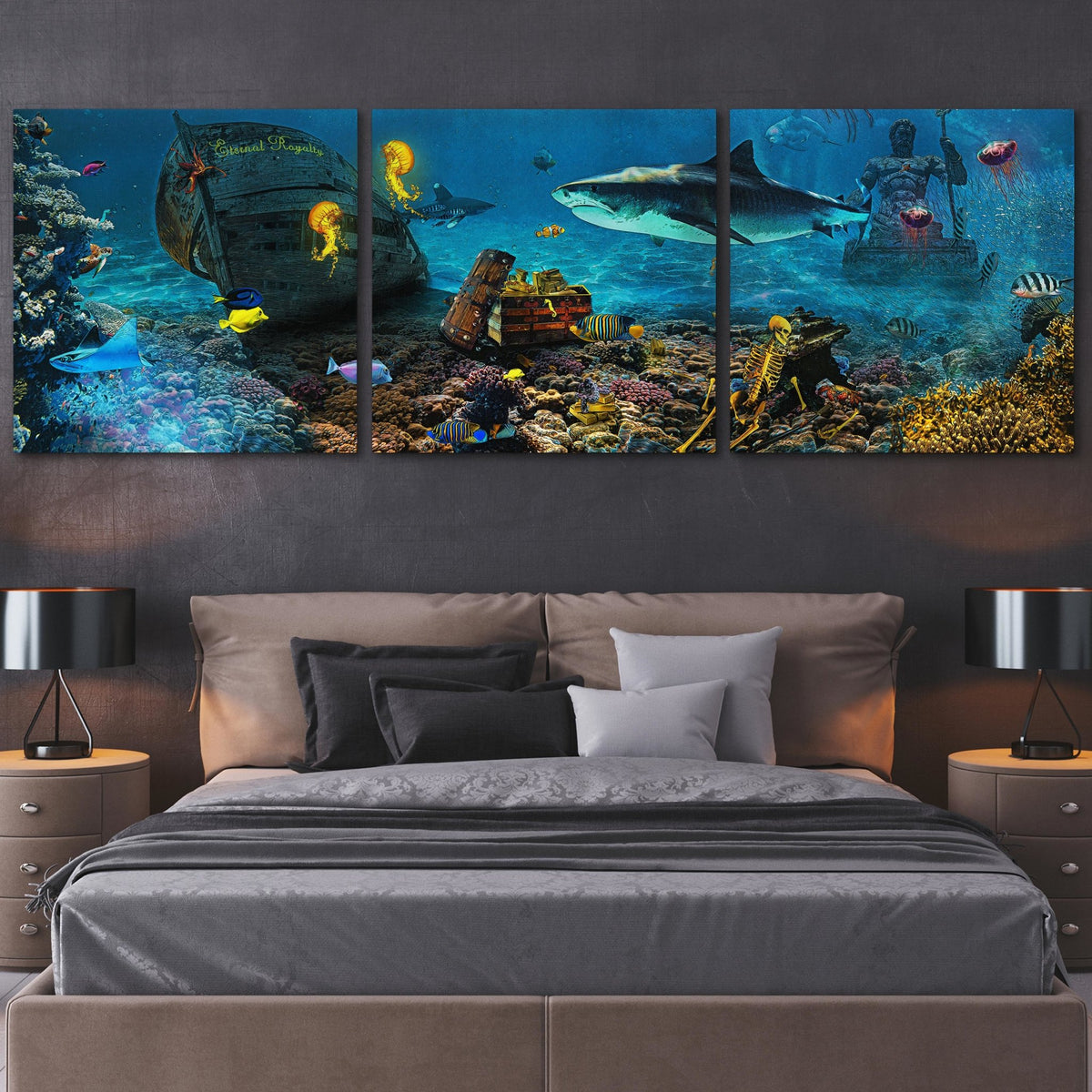 Sunken Treasure 3 Piece Set [C1-C3] - Thedopeart Canvas