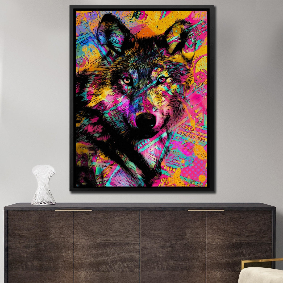 $Wolf - Thedopeart Canvas